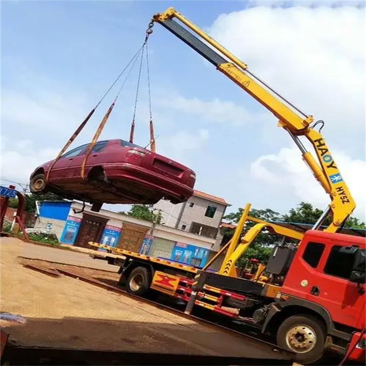 随县吊车救援小汽车怎么吊